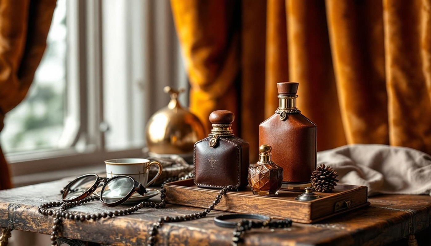 Exploration des parfums de luxe inspirés par le cuir noble